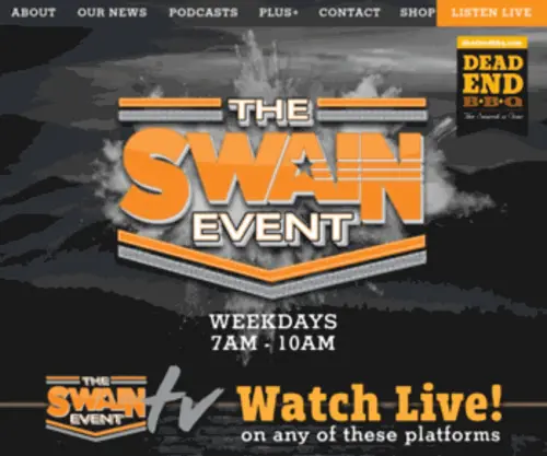 Swainevent.com(Swain Event) Screenshot