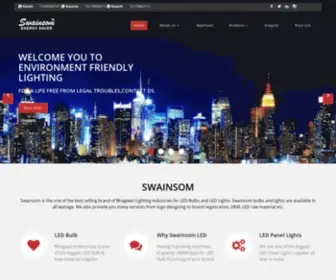 Swainsom.com(Swainsom LED Bulb) Screenshot