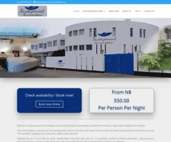 Swakopmundaccommodation.com(Swakopmund self catering accommodation) Screenshot