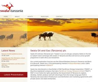 Swalaoilandgas.com(Swala Oil and Gas (Tanzania)) Screenshot