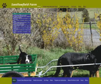 Swallowfieldswiss.com(Swallowfield Farm) Screenshot