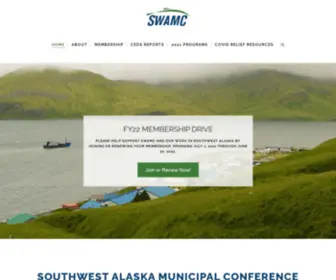 Swamc.org(Southwest Alaska Municipal Conference) Screenshot