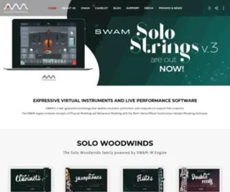 Swamengine.com(Audio Modeling) Screenshot