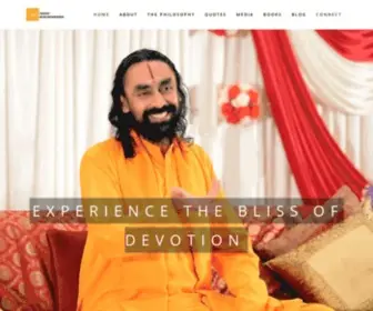 Swamimukundananda.org(Swami Mukundananda) Screenshot