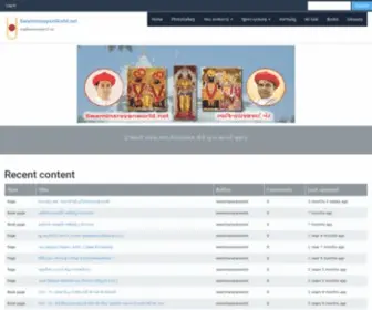 SwaminarayanWorld.net(Recent content) Screenshot