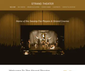 Swampfoxplayers.com(The Strand Theater) Screenshot