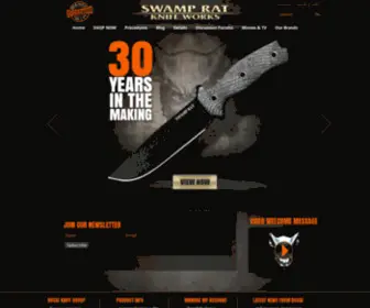 Swampratknifeworks.com(Swampratknifeworks) Screenshot