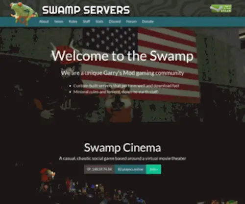 Swampservers.net(Swampservers) Screenshot