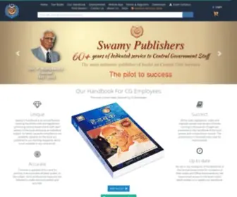 Swamypublishers.com(Swamy Publishers (P) Ltd) Screenshot