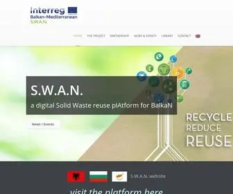 Swan-Interreg.com(SWAN) Screenshot