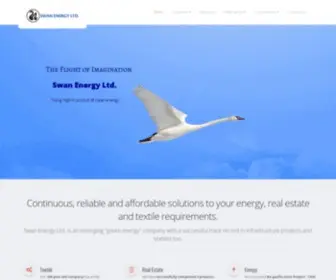 Swan.co.in(Swan Energy Ltd) Screenshot