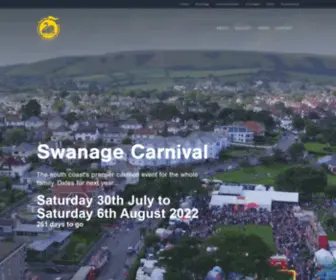 Swanagecarnival.com(Swanage Carnival) Screenshot