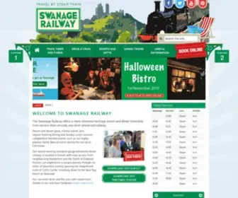 Swanagerailway.co.uk(Swanage Railway) Screenshot