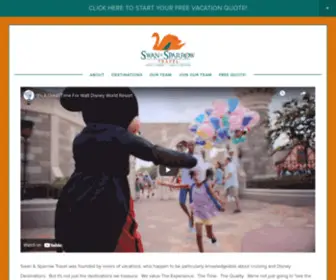 Swanandsparrowtravel.com(Swan & Sparrow Travel) Screenshot