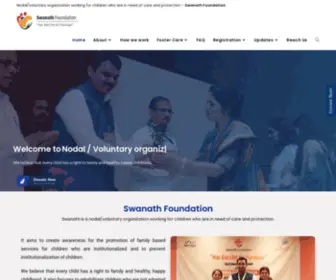 Swanath.org(Swanath Foundation) Screenshot