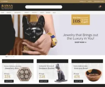 Swanbazaar.com(Online antiques store) Screenshot