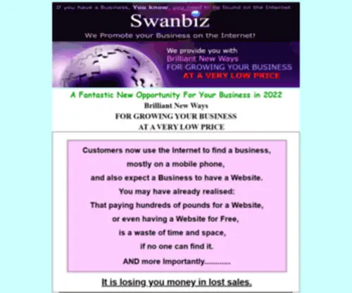 Swanbiz.com(Swanbiz Member) Screenshot