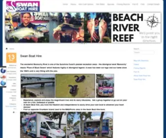 Swanboathire.com.au(Swan Boat Hire) Screenshot