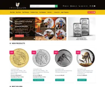 Swanbullion.com(Swan Bullion Company) Screenshot