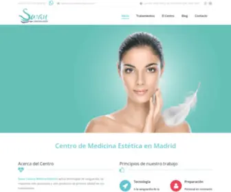 Swancentroestetico.com(Centro Médico Estético en Madrid) Screenshot