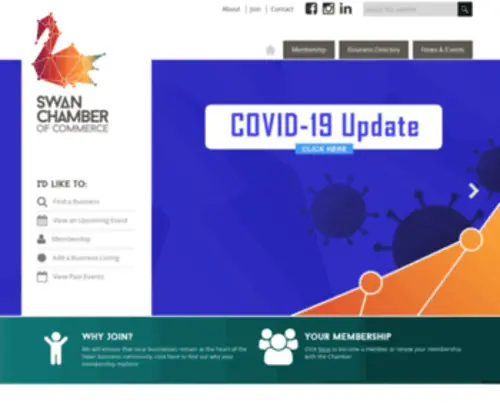 Swanchamber.com.au(Swanchamber) Screenshot