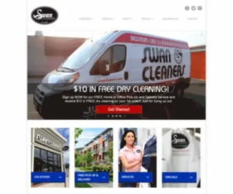 Swancleaners.com(Columbus Dry Cleaning & Laundry) Screenshot