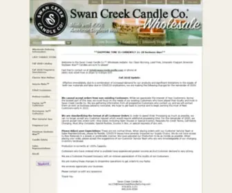 Swancreekwholesale.com(Swan Creek Candle Co.TM Wholesale Showroom) Screenshot