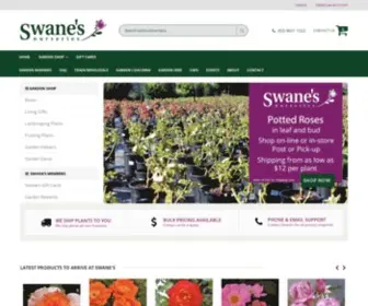 Swanes.com(Swane's Nurseries) Screenshot