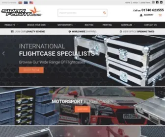 Swanflight.com(Flight Cases) Screenshot