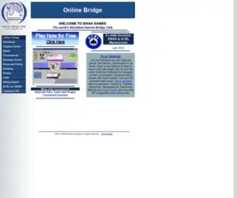 Swangames.com(Online Bridge) Screenshot