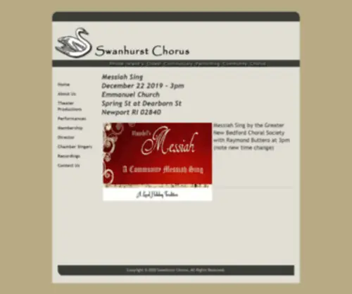 Swanhurst.org(Swanhurst Fashion Shopping) Screenshot
