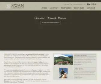 Swanlandco.com(Swanland Company) Screenshot