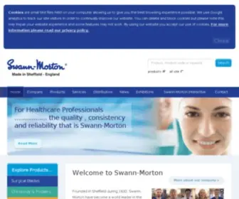 Swann-Morton.com(Surgical) Screenshot