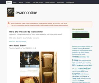 Swannonline.co.uk(Swannonline) Screenshot