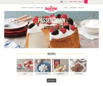 Swansdown.com(Swans Down Cake Flour) Screenshot