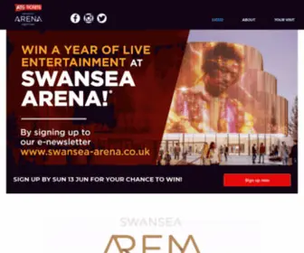 Swansea-Arena.co.uk(Swansea Arena) Screenshot