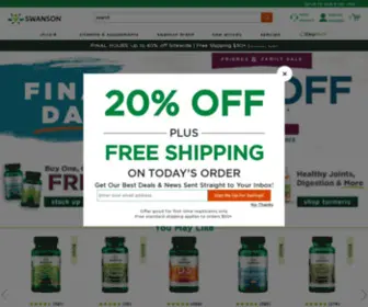 Swansonhealthproducts.com(Vitamins and Supplements) Screenshot