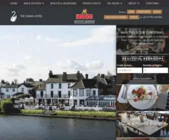 Swanstaines.co.uk(The Swan Hotel) Screenshot