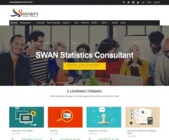 Swanstatistics.com(Pelatihan Statistika Terbaik dan Terlengkap) Screenshot