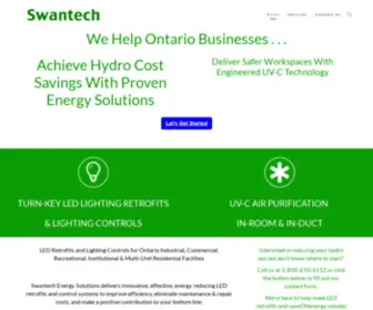 Swantech.ca(LED Lighting) Screenshot