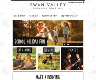 Swanvalley.com.au(Home Swan Valley) Screenshot