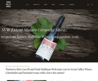 Swanvalleywines.com.au(Swan Valley Wines) Screenshot