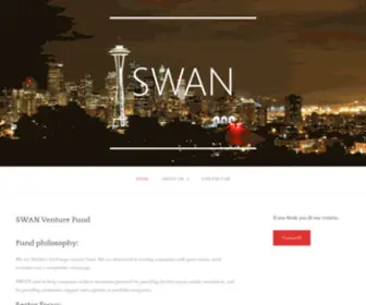 Swanventurefund.com(SWAN Venture Fund) Screenshot