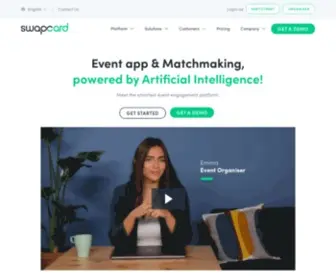 Swapcard.com(Swapcard Event Platform) Screenshot