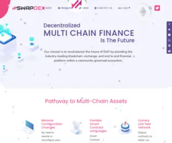 Swapdex.network(Smart Dex Chain) Screenshot