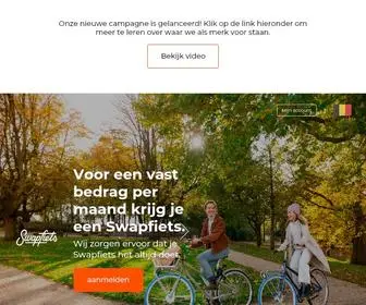 Swapfiets.be(Altijd een werkende fiets) Screenshot