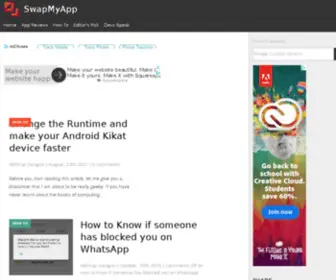 Swapmyapp.com(内蒙古椎履影视文化发展公司) Screenshot