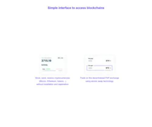 Swaponline.io(Hot Wallet with p2p exchange) Screenshot