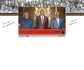 Swapoparty.org(SWAPO PARTY OFFICIAL WEBSITE) Screenshot
