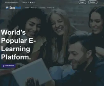 SwapWorld.io(E-Learning Platform) Screenshot